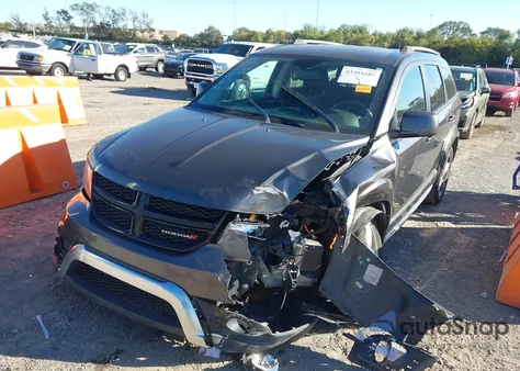 2017 Dodge Journey Crossroad Plus from USA, damaged, VIN 3C4PDCGG9HT548150